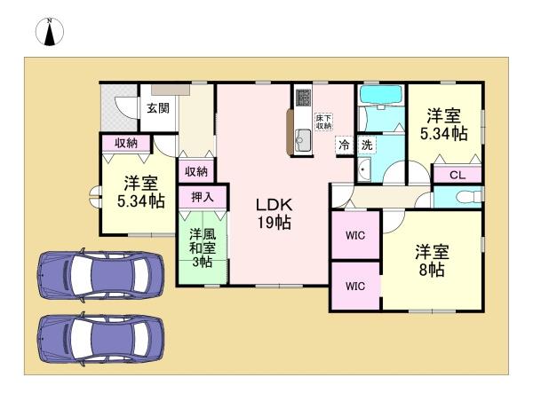 田原本町黒田3期　6号棟　新築戸建