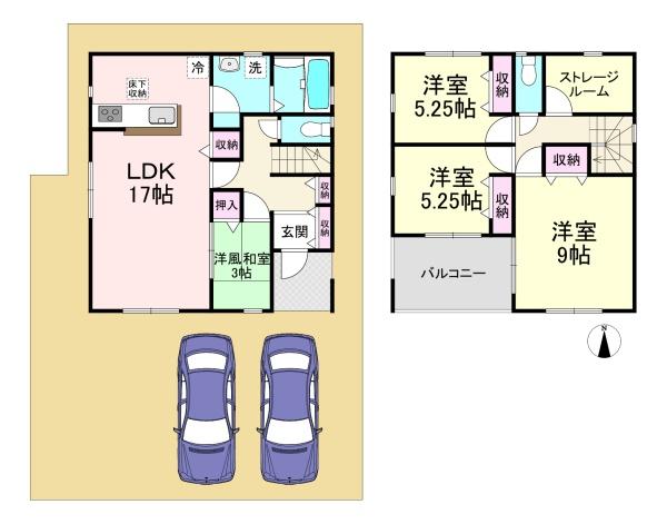 桜井市戒重6期　2号棟　新築戸建