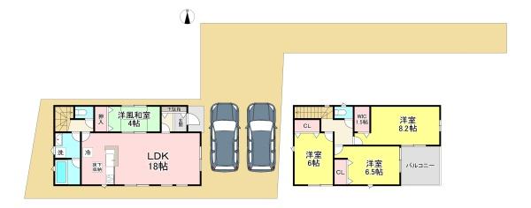 葛城市新町第１　２号地　新築戸建