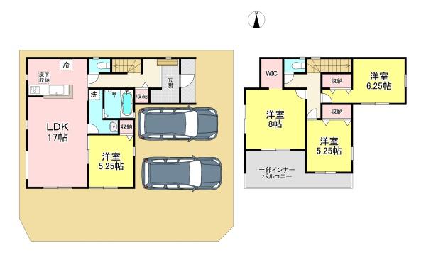 葛城市新庄４期　1号棟　新築戸建