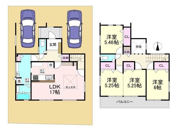 天理市前栽町　6号棟　新築戸建