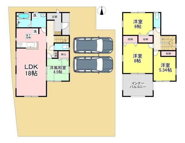 葛城市新町の新築一戸建