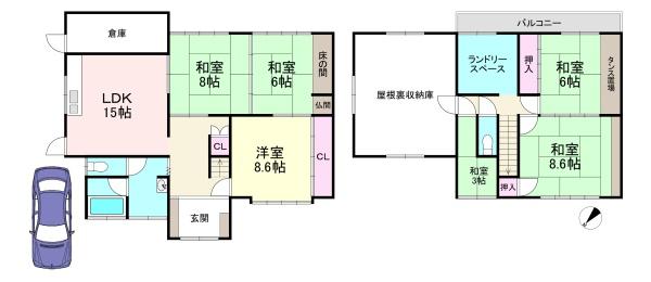宇陀市榛原萩乃里　中古戸建
