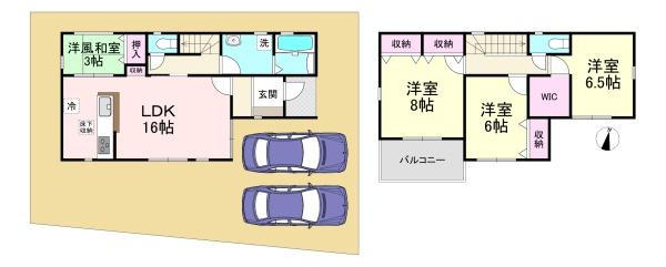 三宅町屏風2期　4号棟　新築戸建