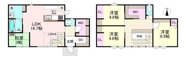 天理市柳本町　中古戸建