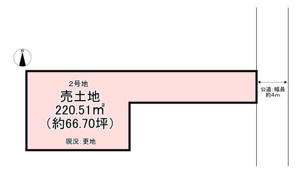 大和高田市大字礒野第１期　２号地　売土地