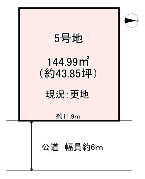 桜井市大字外山の土地
