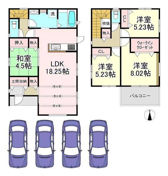 橿原市雲梯町　1号地　新築戸建
