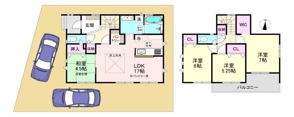 橿原市上品寺町　1号棟　新築戸建