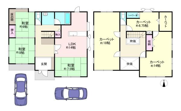 桜井市西之宮　中古戸建