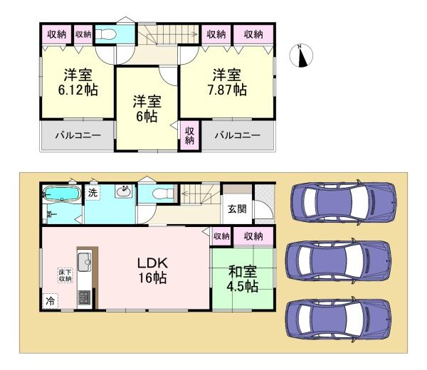 天理市第1別所町　2号棟　新築戸建