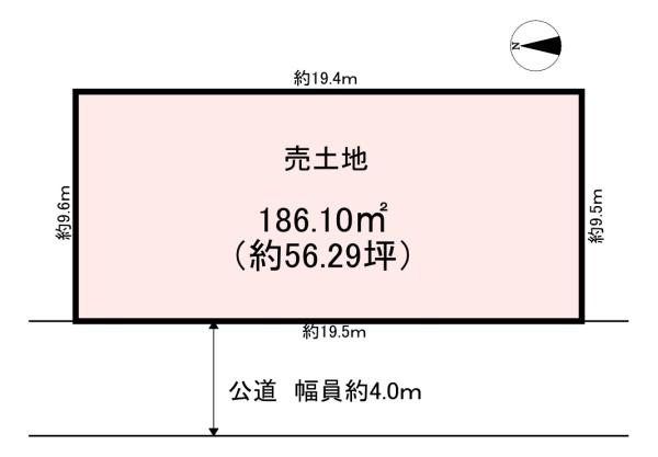 橿原市北妙法寺町　売土地