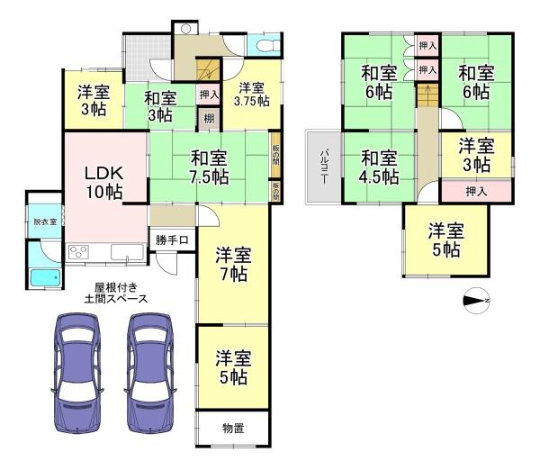 桜井市大字上之庄の中古一戸建て