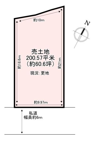生駒郡斑鳩町龍田西1丁目　売土地