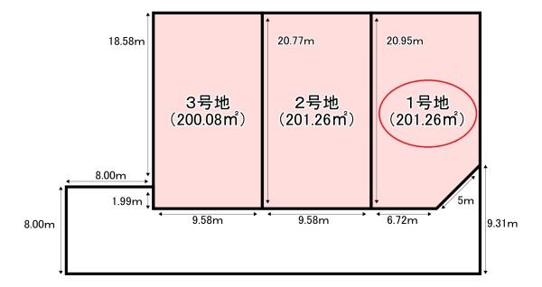 北葛城郡広陵町南郷　１号地
