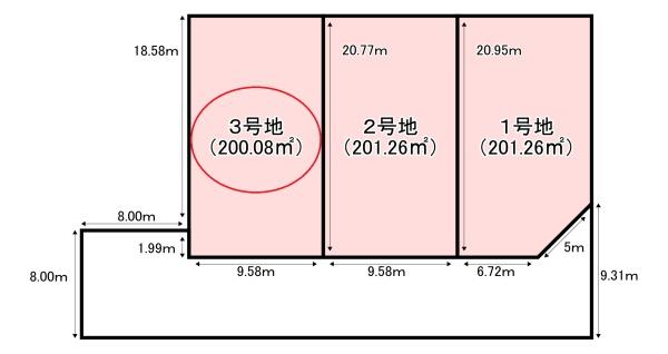 北葛城郡広陵町大字南郷の土地