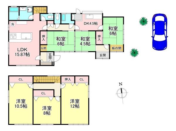 生駒郡斑鳩町龍田南６丁目の中古一戸建て