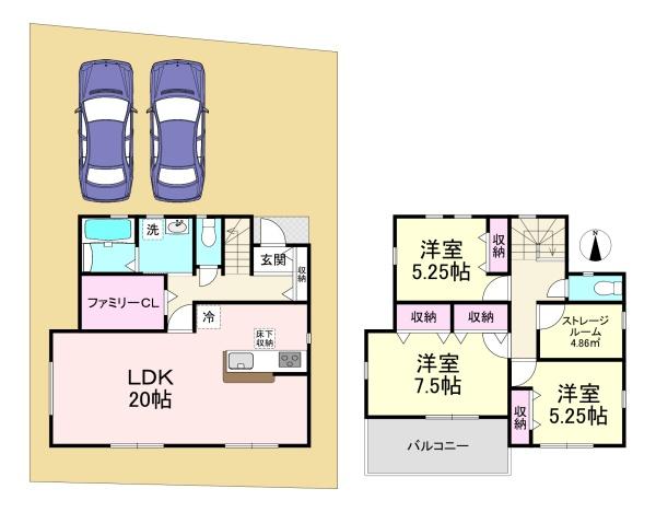 桜井市粟殿12期　1号棟　新築戸建