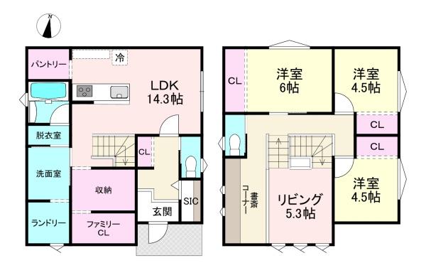 天理市西長柄町　中古戸建