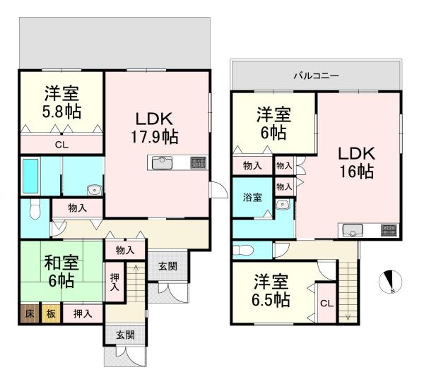 桜井市大字巻野内の中古一戸建て