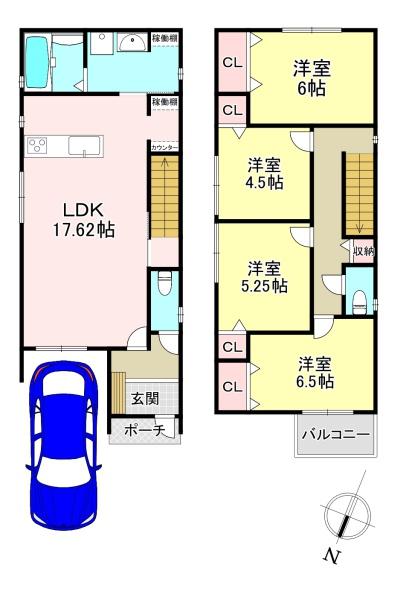 北葛城郡王寺町久度3丁目　新築戸建