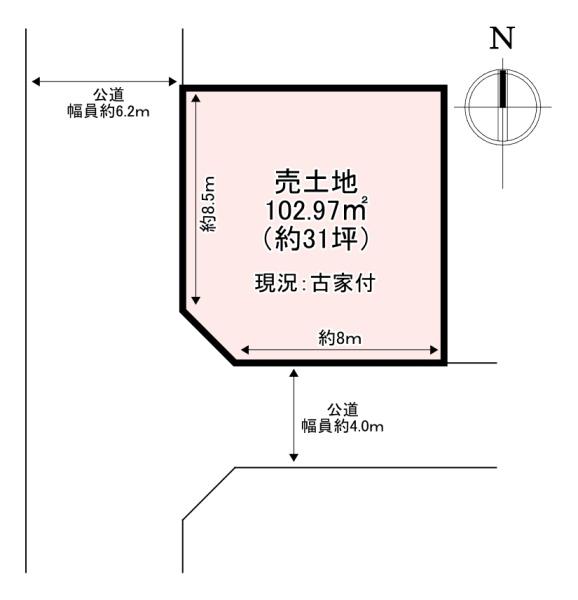 生駒郡斑鳩町目安4丁目　売土地