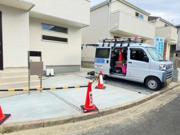 北葛城郡河合町泉台2丁目1号棟 新築戸建(駐車場)