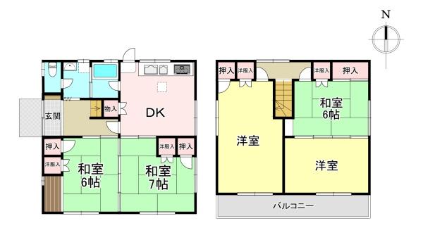 香芝市関屋北7丁目　中古戸建
