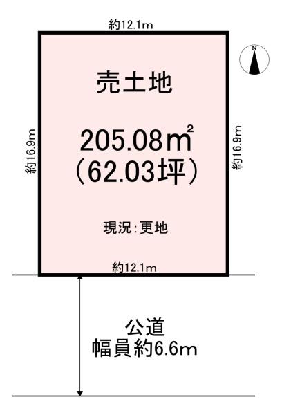 桜井市大福　売土地