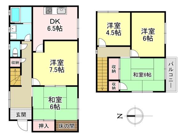 香芝市関屋北7丁目　中古戸建