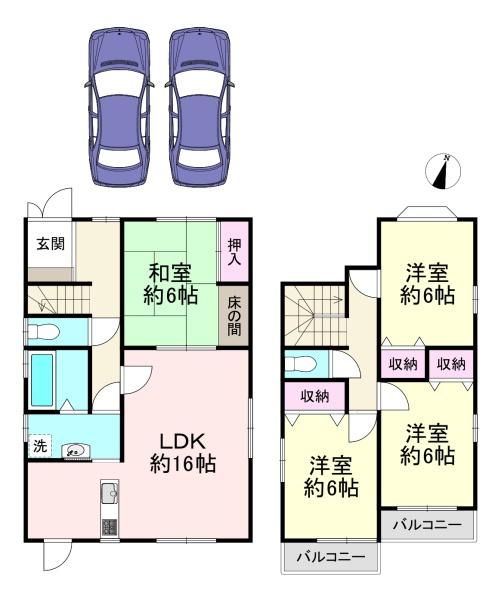 橿原市五条野町　中古戸建
