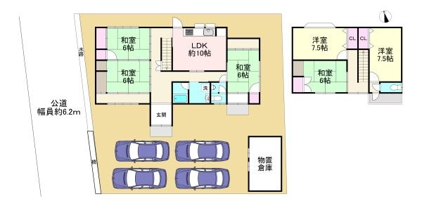 御所市大字本馬　中古戸建
