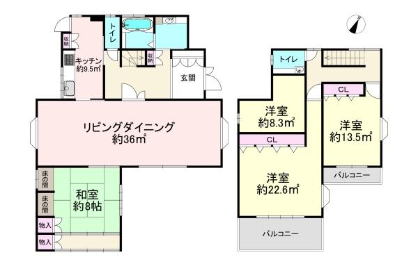 宇陀市榛原天満台東1丁目　中古戸建