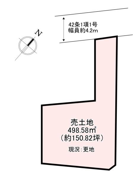 北葛城郡王寺町畠田8丁目　売土地