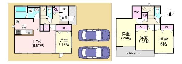 天理市永原町2期　3号棟　新築戸建