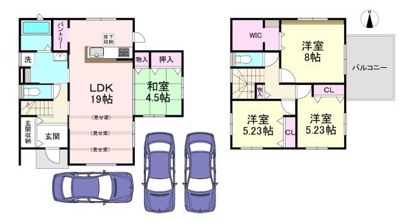 天理市三島町　2号地　新築戸建