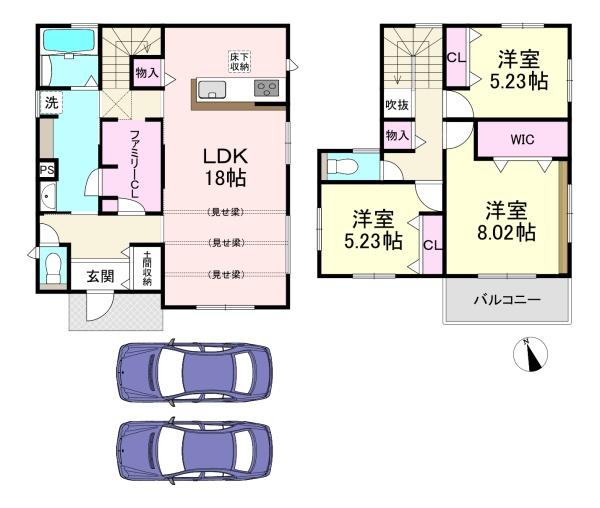 桜井市大字谷　2号地　新築戸建