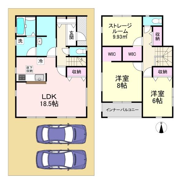 天理市指柳町2期　6号棟　新築戸建