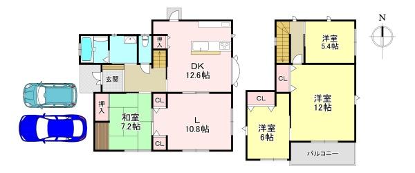橿原市雲梯町の中古一戸建て