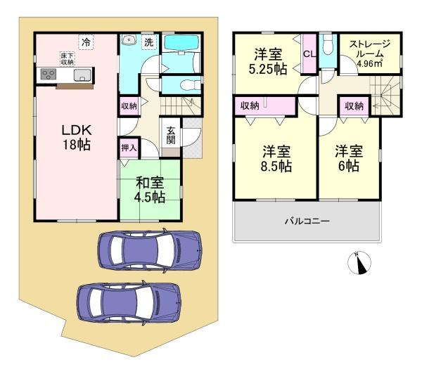 桜井市粟殿13期　1号棟　新築戸建