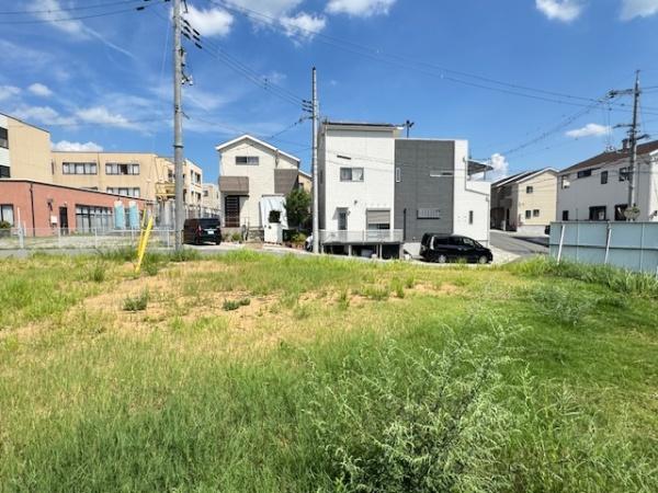 北葛城郡上牧町ささゆり台3丁目の土地(現地土地写真)