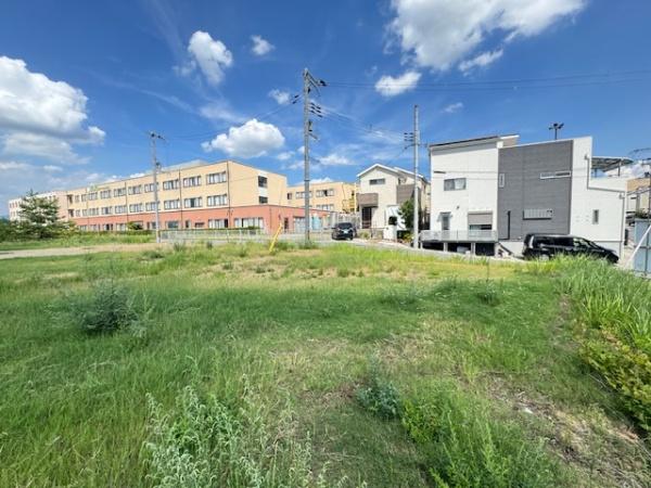 北葛城郡上牧町ささゆり台3丁目の土地(現地土地写真)
