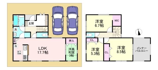 田原本町阪手12期　1号棟　新築戸建