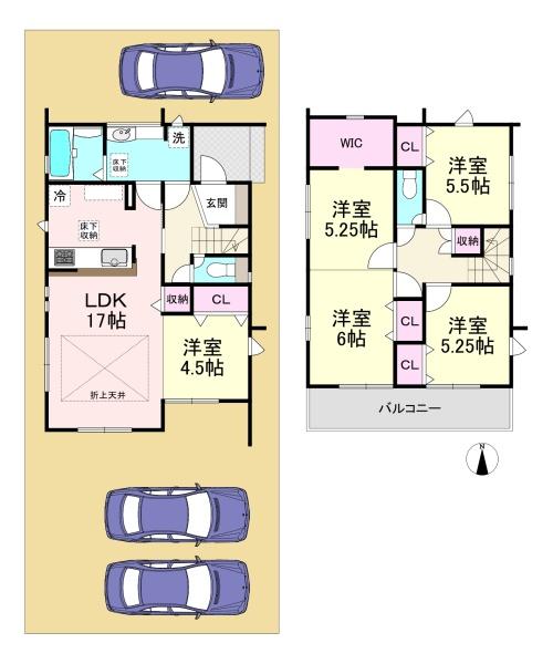 大和高田市大字西坊城　3号棟　新築戸建