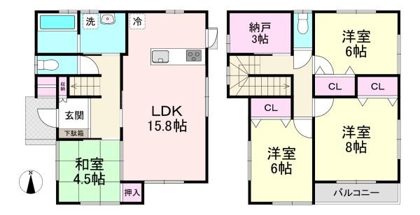 橿原市山之坊町　中古戸建