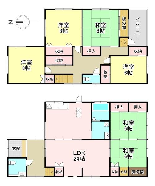 香芝市下田西３丁目の中古一戸建て