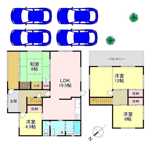 香芝市畑の中古一戸建て
