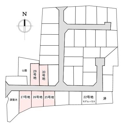 北葛城郡広陵町大字三吉の土地