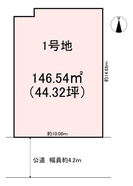 橿原市新賀町の土地