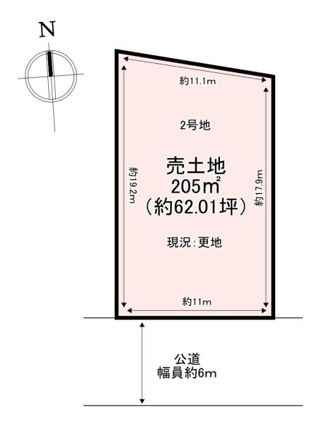 斑鳩町龍田南6丁目　売土地　2号地